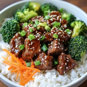 - 2 pounds beef chuck roast, cut into 1-inch cubes - 1/3 cup low-sodium soy sauce - 1/4 cup brown sugar - 1/4 cup gochujang (Korean chili paste) - 2 tablespoons sesame oil - 4 cloves garlic, minced - 1-inch piece fresh ginger, grated - 1 medium onion, sliced - 1 cup beef broth The beef chuck roast is key. It cooks low and slow to get tender. The gochujang adds a nice kick. It has a deep, rich flavor that makes this dish special. Soy sauce and brown sugar balance the heat and add sweetness. - 2 cups broccoli florets - 1 cup shredded carrots - 4 green onions, chopped - Sesame seeds for garnish Broccoli and carrots give color and crunch. They add nutrition and texture to the meal. Green onions and sesame seeds make the dish look pretty. They also add fresh flavors on top. - Slow cooker - Mixing bowl - Measuring cups and spoons You need a slow cooker to make this dish easy. It cooks everything slowly, so you get great flavors. A mixing bowl helps you combine the marinade well. Measuring cups and spoons ensure you get the right amounts. To start, gather your marinade ingredients. You need: - 1/3 cup low-sodium soy sauce - 1/4 cup brown sugar - 1/4 cup gochujang (Korean chili paste) - 2 tablespoons sesame oil - 4 cloves garlic, minced - 1-inch piece fresh ginger, grated In a large bowl, mix all these items. Stir until the brown sugar dissolves well. This marinade gives the beef its rich flavor. Next, you’ll cook the beef. Take 2 pounds of beef chuck roast and cut it into 1-inch cubes. Place the beef in the slow cooker. Pour the marinade over the beef, tossing it to coat evenly. Now, add 1 sliced onion and 1 cup of beef broth to the slow cooker. Mix everything well. Cover the slow cooker and set it to low for 6-8 hours or high for 4-5 hours. The beef needs to be tender when done. About 30 minutes before serving, it’s time to add the veggies. Place 2 cups of broccoli florets and 1 cup of shredded carrots into the slow cooker. Mix them in gently. Cover and let them cook until tender. This step adds color and crunch to your Korean beef bowls. To get tender beef, cook it low and slow. I recommend cooking on low for 6-8 hours. If you’re short on time, high for 4-5 hours works too. Use beef chuck roast for the best results. This cut has fat that makes it juicy and tender. Before serving, taste your dish. You might want to add a bit more soy sauce or brown sugar for balance. For extra flavor, consider adding a splash of rice vinegar or a sprinkle of crushed red pepper. These can enhance the taste and give it a nice kick. Serve your beef and veggies over a bed of fluffy rice. This adds a nice base and absorbs the sauce. For garnish, sprinkle chopped green onions and sesame seeds on top. This adds color and a little crunch to your bowl. {{image_2}} You can change the beef in this recipe. The beef chuck roast works great, but you can try other cuts. Flank steak or brisket can also work. They bring their own unique flavor. If you want something lighter, switch to chicken or pork. Chicken thighs or pork shoulder can be tasty options. Just keep in mind that cooking times may vary. For a plant-based twist, consider using tofu or tempeh. Tofu absorbs flavors well. Press it to remove excess water, then cut it into cubes. Tempeh has a nutty taste and a firm texture. Both options give you a hearty meal without meat. Use the same marinade for these alternatives. They will soak up all those flavors. You can adjust the spice level to your taste. If you love heat, add more gochujang. For a milder dish, reduce the amount. You can also add more vegetables. Bell peppers, snap peas, or mushrooms can enhance the dish. Just remember to add them in the last 30 minutes of cooking. This keeps them crisp and colorful. To keep your Slow Cooker Korean Beef Bowls fresh, store leftovers in airtight containers. Glass or plastic containers work well. Wait until the dish cools before sealing. This helps prevent condensation, which can make your food soggy. Make sure to refrigerate within two hours of cooking. Proper storage can keep your meal tasty for up to three days. Freezing is a great way to save extra servings. Let the beef bowls cool completely. Then, place them in freezer-safe containers or heavy-duty freezer bags. Be sure to remove as much air as possible to prevent freezer burn. When you're ready to eat, thaw the meal in the fridge overnight. Reheat in the microwave or on the stovetop until warm. This method keeps flavors intact while making reheating easy. For the best taste, eat your Slow Cooker Korean Beef Bowls within three days after cooking if stored in the fridge. If frozen, try to consume within three months. This ensures you enjoy the dish at its peak flavor. Always check for any signs of spoilage before eating, such as off smells or unusual textures. Following these tips helps you enjoy your meal safely and deliciously. Yes, you can use other meats like chicken or pork. Just make sure to adjust cooking times. Chicken thighs work well and stay juicy. If you choose pork, use a shoulder cut for tenderness. These options still soak up the marinade nicely. Gochujang has a mild to medium heat. It is sweet, spicy, and flavorful. If you want less spice, you can reduce the amount. Adding more sugar can balance the heat too. Most people enjoy the kick it brings to the dish. Absolutely! You can make the marinade a day before. Just store it in the fridge. You can also chop the vegetables ahead. This saves time on busy days. When you're ready, combine everything in the slow cooker. Adjust the cooking time if you use frozen meat. This blog post explored making a tasty beef dish. We discussed key ingredients like beef chuck roast, gochujang, and veggies. You learned step-by-step instructions for marinating, cooking, and serving the dish. We covered helpful tips for tender meat and enhancing flavor. We also shared variations for different diets and storage information. Now, gather your ingredients and try this recipe for a delicious meal! Your kitchen will smell great, and you'll enjoy every bite.