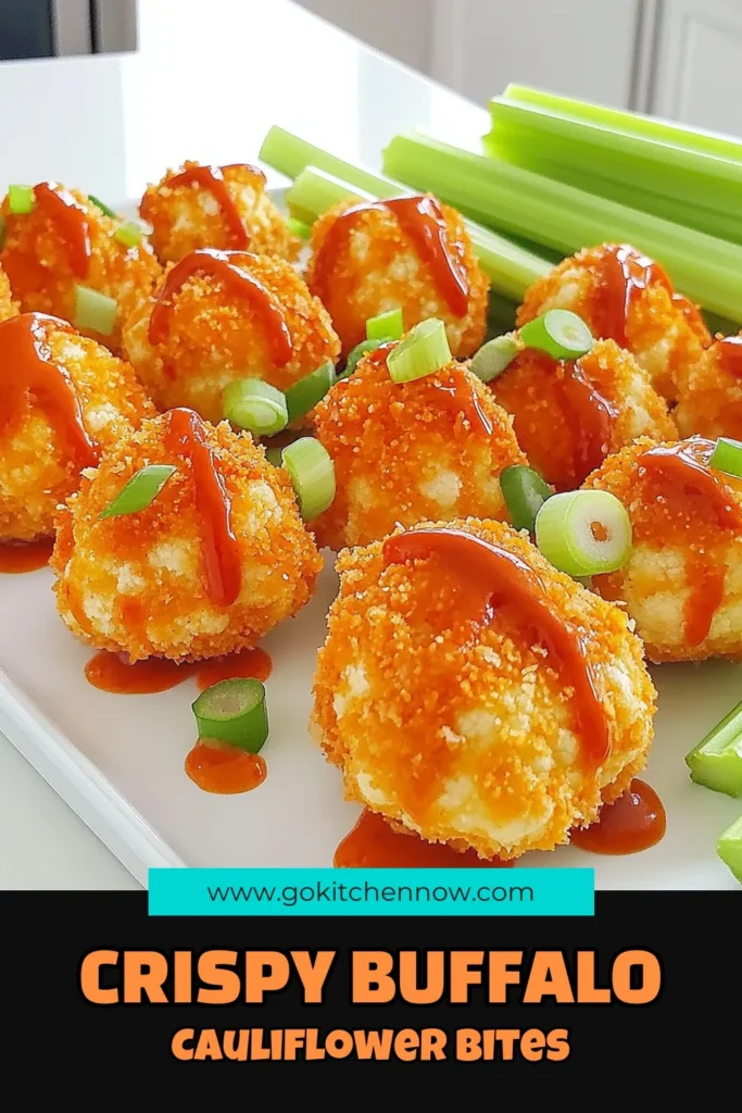 Get ready to enjoy Air Fryer Crispy Buffalo Cauliflower Bites that are not only delicious but also super easy to make! This recipe combines the perfect blend of spices and buffalo sauce for a mouth-watering snack that's perfect for parties or a healthy nibble. Ready in just 30 minutes, these bites are sure to impress! Click through for the full recipe and elevate your snacking game today! #AirFryerRecipes #BuffaloCauliflower #HealthySnacks #VegetarianEats