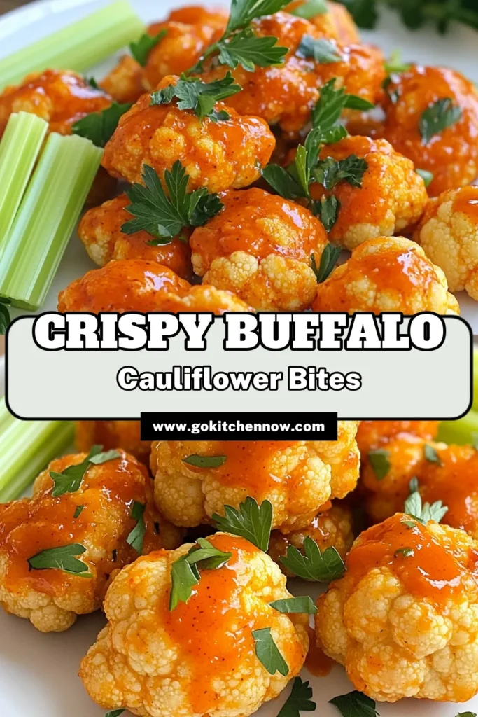 Get ready to spice up your snack game with these Fiery Air Fryer Buffalo Cauliflower Wings! Packed with flavor and a perfect crispy texture, this easy recipe will impress everyone at your next gathering. In just 30 minutes, you can create a delicious, healthier alternative to traditional wings. Click to discover the full recipe and elevate your appetizer spread today! #BuffaloCauliflower #AirFryerRecipes #HealthySnacks #PlantBasedEats