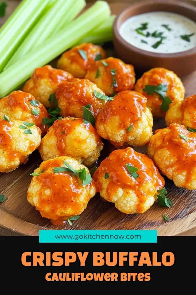 Get ready to spice up your snack game with these Spicy Air Fryer Buffalo Cauliflower Bites! This easy recipe transforms cauliflower into crispy, flavorful bites that are perfect for any gathering. With a quick preparation and just 30 minutes of cooking, you can enjoy a deliciously healthy treat that's sure to impress. Click to explore the full recipe and elevate your appetizer game today! #AirFryerRecipes #VeganSnacks #HealthyEating #BuffaloCauliflower