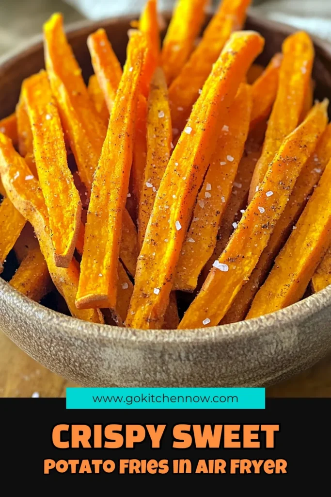 Craving a healthy snack? Try these crispy air fryer sweet potato fries that are not only delicious but quick to make! With just a few simple ingredients, you can whip up a batch of perfectly seasoned fries that are golden and crispy. Follow our easy step-by-step instructions to soak, season, and air fry your way to the ultimate guilt-free treat. Click through to discover the full recipe and make your snack time irresistible!
