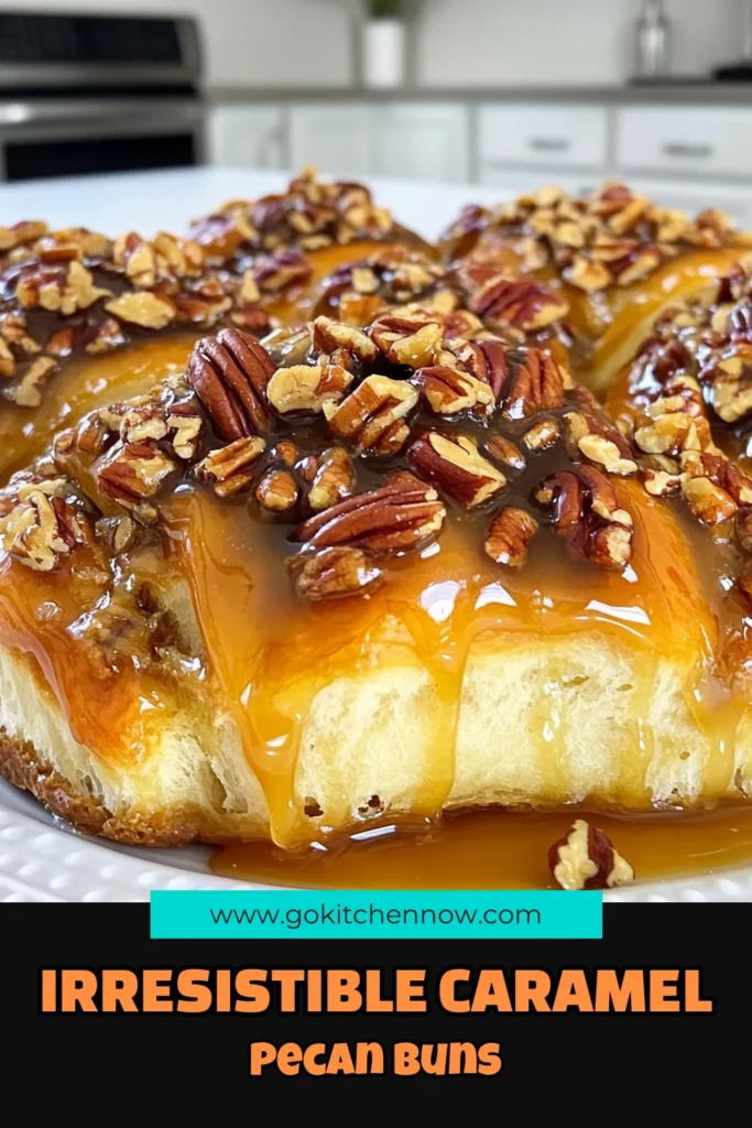 Indulge in the ultimate treat with these Caramel Pecan Sticky Buns! Perfectly soft and sweet, they are layered with a rich caramel sauce and crunchy pecans, making them an irresistible breakfast or dessert. Discover the step-by-step guide to creating these gooey delights that will delight your taste buds. Click through for the full recipe and make your kitchen smell heavenly! #CaramelPecanStickyBuns #BakingRecipes #SweetTreats #DessertIdeas