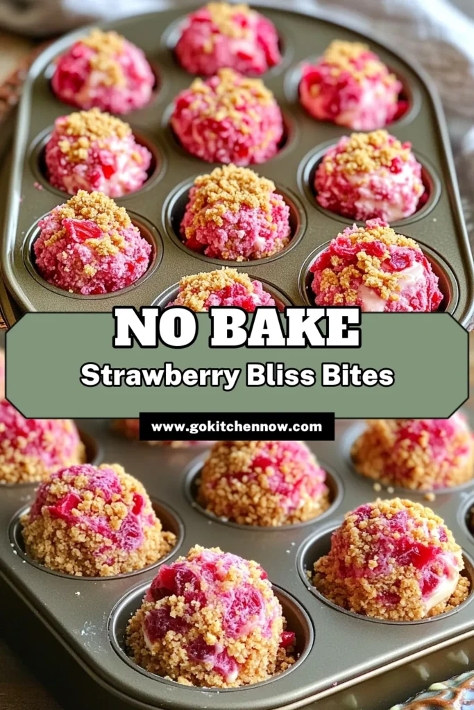 Satisfy your sweet tooth with these No-Bake Strawberry Cheesecake Energy Bites! Packed with wholesome ingredients like oats, almond butter, and freeze-dried strawberries, these delicious snacks are perfect for a quick energy boost or a healthy treat. In just a few simple steps, you can whip up a batch that the whole family will love. Click through to discover the full recipe and indulge in these delightful bites today!
