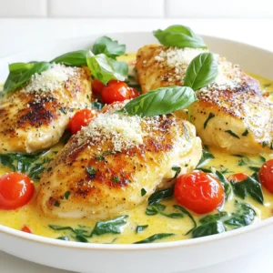 Skillet Tuscan Chicken with Spinach Flavorful Dish