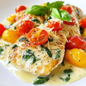 Creamy Garlic Tuscan Chicken Flavorful Dinner Delight
