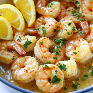 Minute Garlic Butter Shrimp Skillet Quick and Tasty Meal