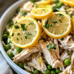 Slow Cooker Lemon Herb Chicken and Rice Recipe