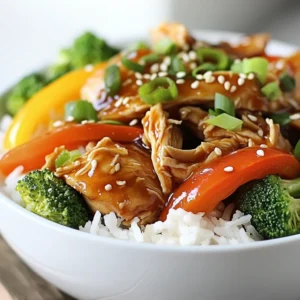 Dump-and-Go Crockpot Chicken Teriyaki Delight