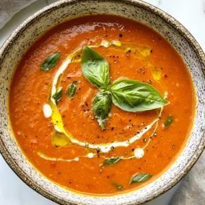 Easy Roasted Tomato Soup Simple and Flavorful Recipe