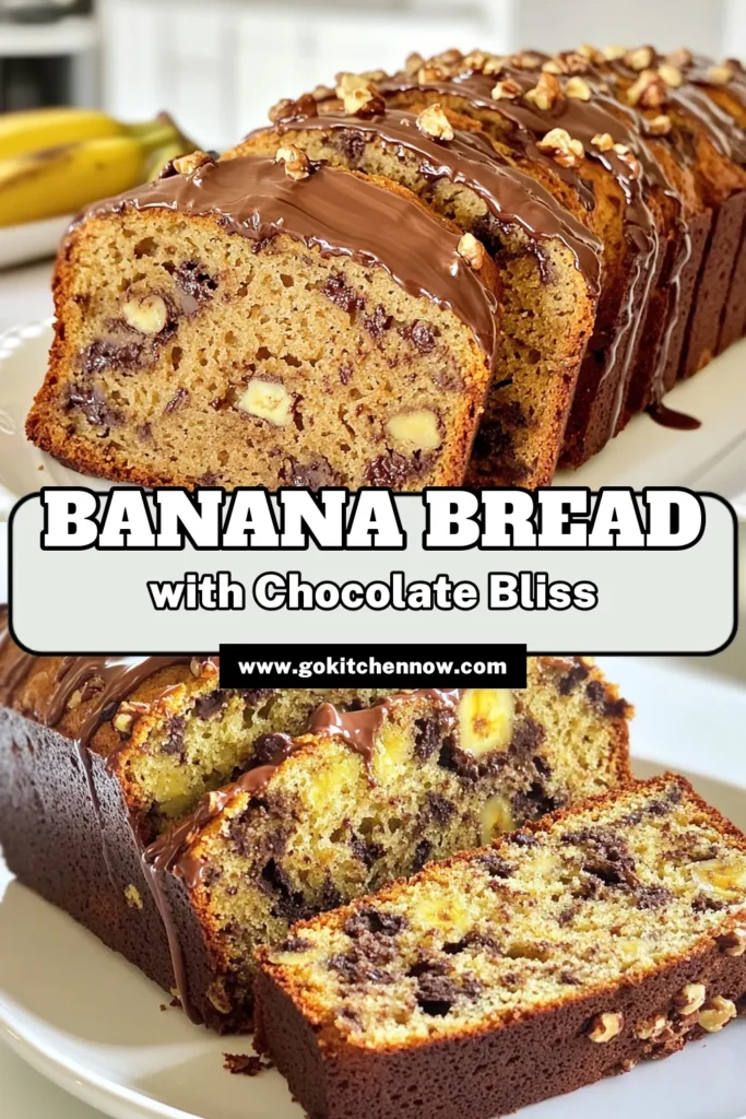 Indulge in the deliciousness of Choco-Banana Bliss Bread with this easy recipe! Perfectly combining ripe bananas, rich chocolate, and a hint of cinnamon, this bread is a must-try for dessert lovers. Get ready to impress your friends and family with this moist and flavorful treat. Click to explore the full recipe and bake your own slice of bliss today! #ChocoBananaBread #BakingInspiration #DessertRecipe #HomeBaking