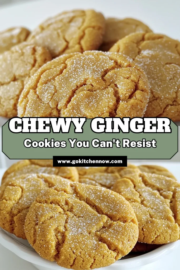Indulge in the warmth of the holiday season with chewy molasses ginger cookies! These delicious treats are packed with spices and the rich flavor of molasses, making them a perfect addition to any gathering. Follow our easy step-by-step recipe to whip up a batch that will impress your family and friends. Click through for full instructions and enjoy baking! #GingerCookies #BakingJoy #HolidayTreats #DessertRecipes