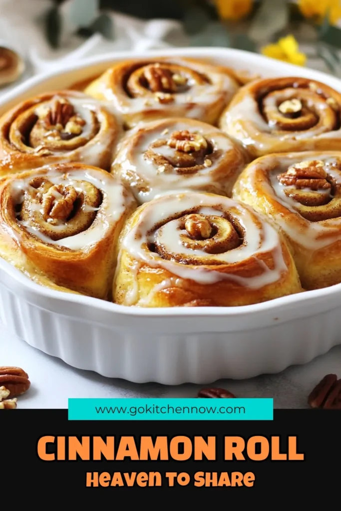 Indulge in this share-size cinnamon roll pull-apart that's perfect for gatherings! This easy cinnamon roll recipe features fluffy homemade pull-apart rolls filled with cinnamon and brown sugar. Drizzle with our delightful cream cheese glaze recipe for the ultimate treat. It's fun, easy to make, and sure to impress! Save this cinnamon roll pull-apart recipe for your next bake session. #CinnamonRolls #BakingJoy #PullApartRolls #DessertRecipe