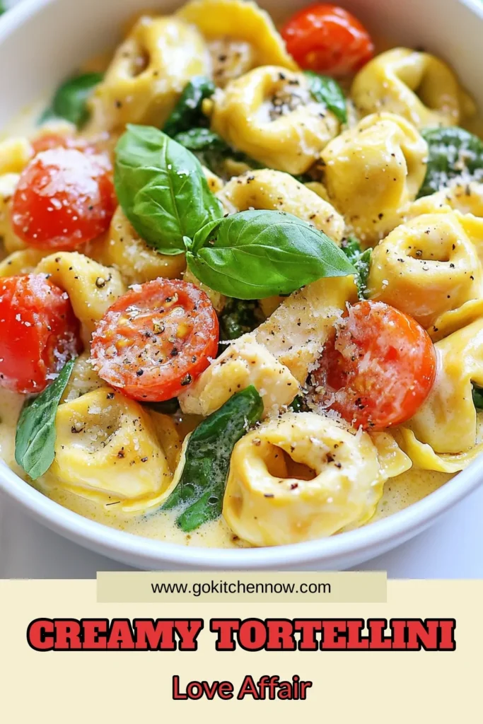 Treat your taste buds to Marry Me Chicken Tortellini, a creamy chicken tortellini recipe that will impress anyone at your dinner table. This easy tortellini dinner is ready in just 30 minutes and cooked in one pan, making cleanup a breeze. Perfect for busy weeknights or special occasions, this Italian chicken recipe is sure to become a family favorite. Don’t forget to save this recipe and try it tonight! #MarryMeChicken #Tortellini #OnePanPasta #EasyDinnerRecipes