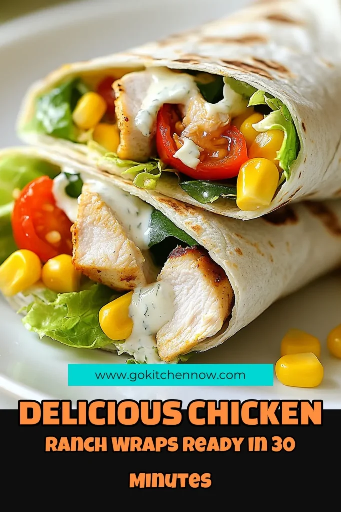 Transform your meal prep with these delicious Chicken Bell Pepper Ranch Wraps! Perfectly seasoned chicken and vibrant bell peppers come together in healthy tortilla wraps that are not just easy chicken recipes but also satisfying and nutritionally balanced. Perfect for lunch or a quick dinner. Don't miss out on this whole wheat wraps recipe that your family will love. Try it today and enjoy! #ChickenRanchWraps #HealthyTortillaWraps #BellPepperChickenWraps #EasyChickenRecipes