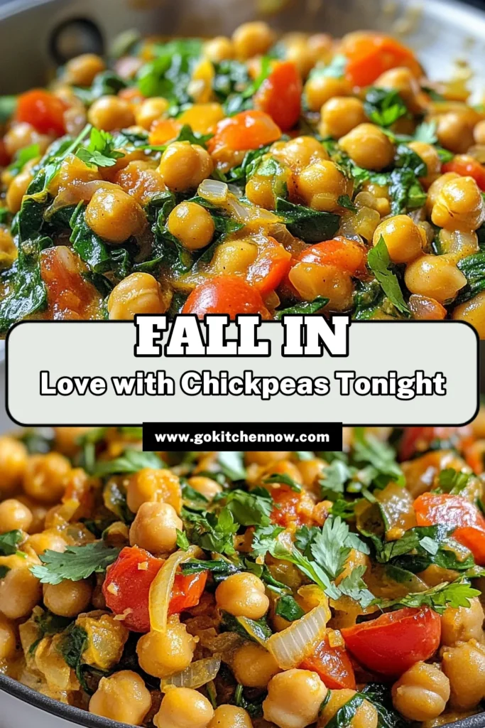 Discover the irresistible Marry Me Chickpeas recipe that’s a must-try for all vegan lovers! This easy chickpea recipe combines chickpeas and coconut milk to create a delightful chickpea curry bursting with flavor. Perfect for quick dinners, this vegan chickpea dish is sure to impress. Try it tonight and elevate your meal game. Don’t forget to save this recipe for later! #ChickpeaCurry #VeganRecipes #EasyChickpeas #CoconutMilkChickpeas