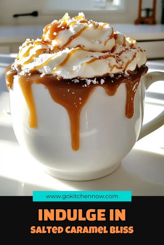 Indulge in the ultimate winter treat with this irresistible Salted Caramel Hot Chocolate recipe! Perfectly blended with rich cocoa, creamy chocolate, and a touch of sea salt, this cozy drink will warm your heart and soul. Topped with whipped cream and a drizzle of caramel, it's a delightful way to sweeten your day. Click through to discover how easy it is to whip up this delicious beverage at home! #SaltedCaramelHotChocolate #HotChocolateRecipe #WinterDrinks #CozyDrinks