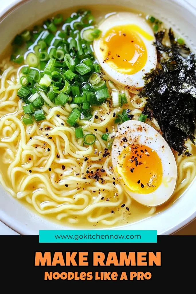 Unlock the secrets of delicious homemade ramen noodles with our easy ramen noodle recipe! Learn how to make ramen noodles from scratch using simple ingredients like flour, kansui, and water. Discover the joy of fresh ramen noodles that elevate your favorite broth. Perfect for any occasion, this recipe is sure to impress! Click to explore the full instructions and save for later. #RamenNoodles #HomemadeRamen #RamenRecipe #NoodlesFromScratch