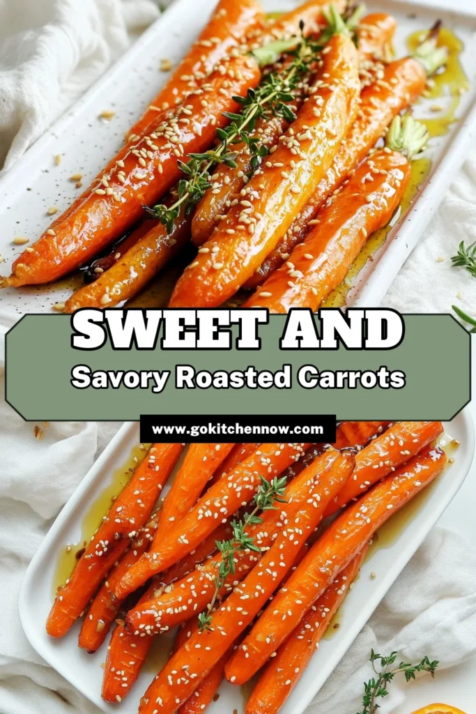 Discover the irresistible flavor of Honey Garlic Roasted Carrots! This simple and delicious recipe transforms fresh carrots into a sweet and savory dish that's perfect for any occasion. With just a few ingredients and 30 minutes, you can impress your family and friends. Don't miss out on this tantalizing recipe—click through to explore and elevate your veggie game! #HoneyGarlicCarrots #EasyRecipes #HealthyEating #VegetableSides