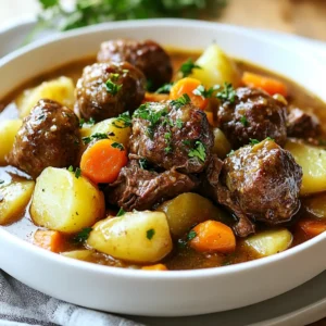 Slow Cooker Meatball Pot Roast Hearty and Simple Meal