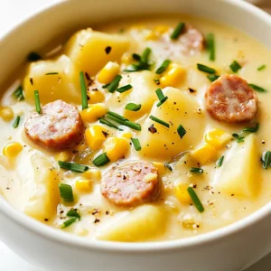 Potato Sausage Chowder Hearty and Comforting Meal