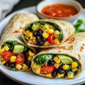 Ten Minute Vegan Burrito Wraps Quick and Easy Meal