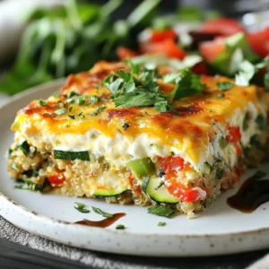High Protein Veggie Cottage Cheese Bake Recipe