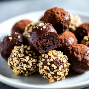 Salted Caramel Fudge Truffles Rich and Decadent Treat
